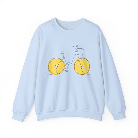 Lemon Bike Sweatshirt Unisex