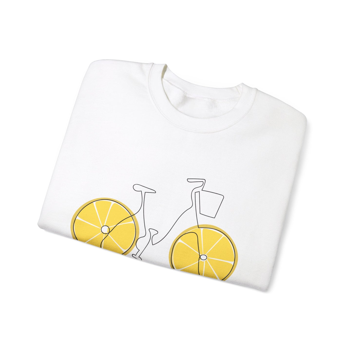 Lemon Bike Sweatshirt Unisex